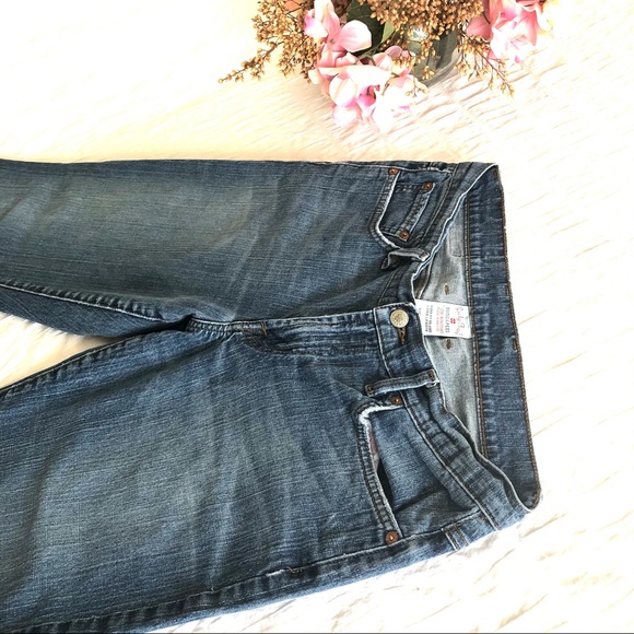 SOLD! LUCKY BRAND Rider Fit Relaxed Jeans- 10 - Picture 4 of 7